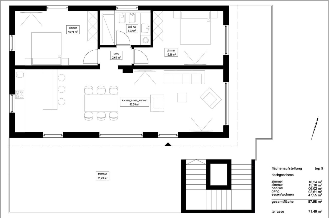 Пентхаус у озера Гарда, Италия, 124 м² - фото 18