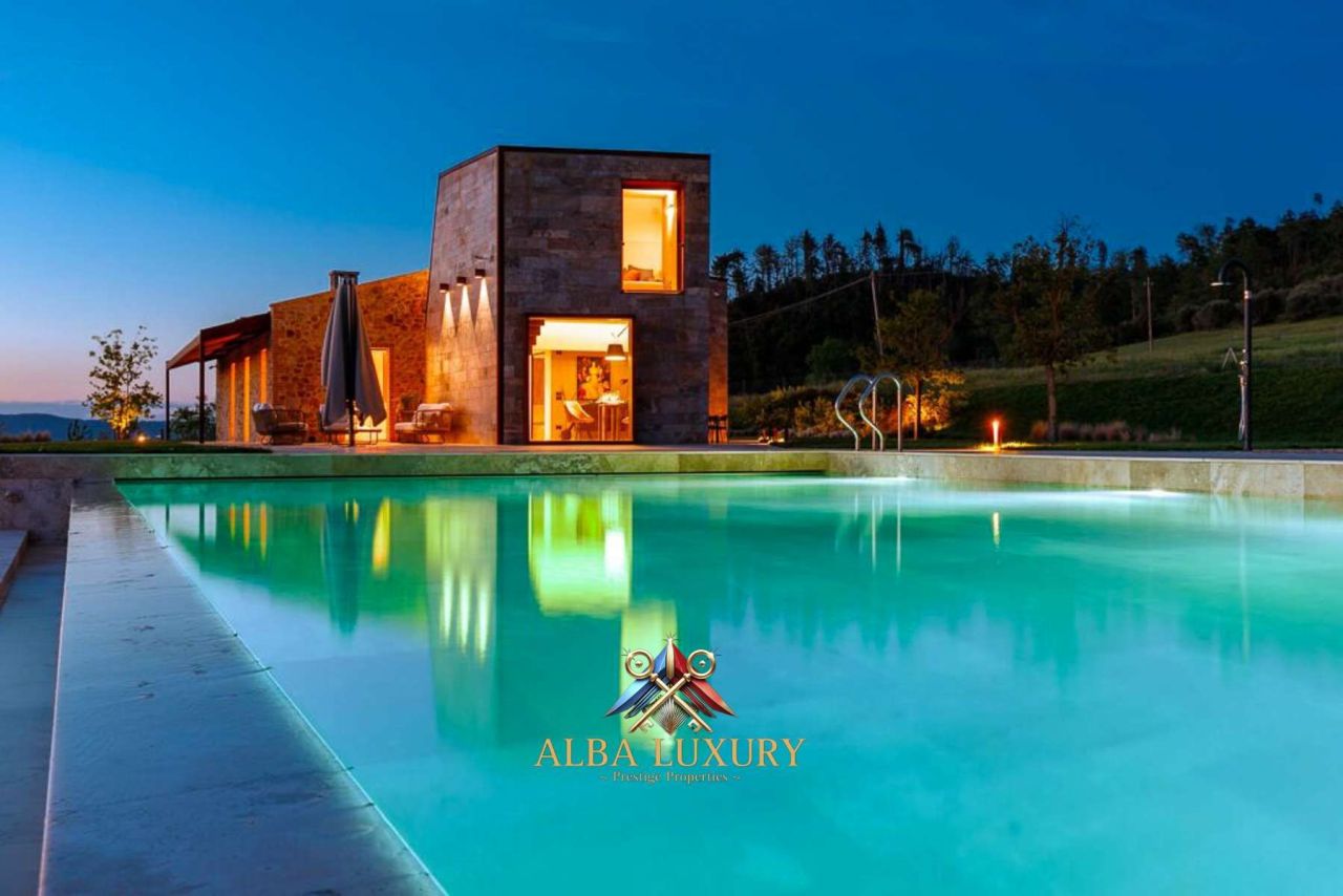 Вилла в Вольтерре, Италия, 470 м² - фото 12