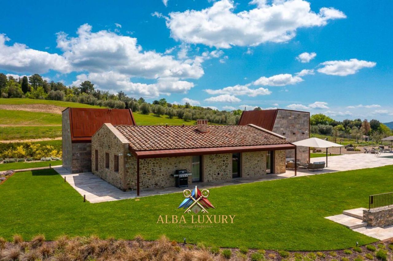 Вилла в Вольтерре, Италия, 470 м² - фото 13