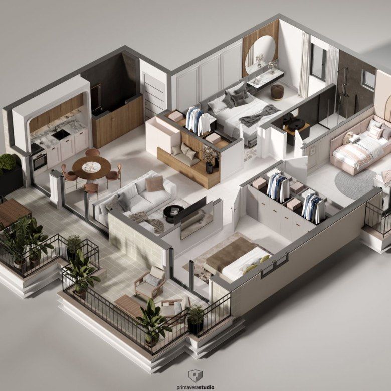 Пентхаус в Которе, Черногория, 194 м² - фото 11