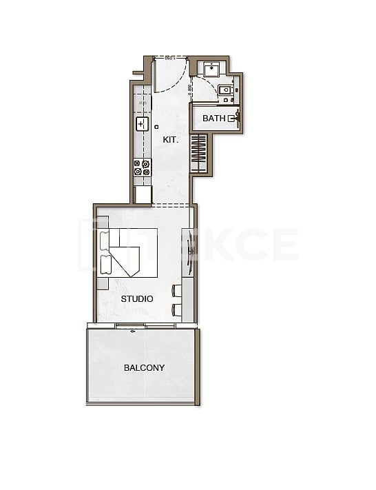 Апартаменты Бизнес-Бэй, ОАЭ, 75 м² - фото 8
