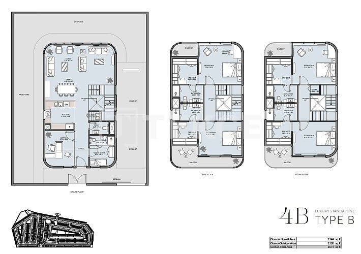 Таунхаус Дубайленд, ОАЭ, 179 м² - фото 13