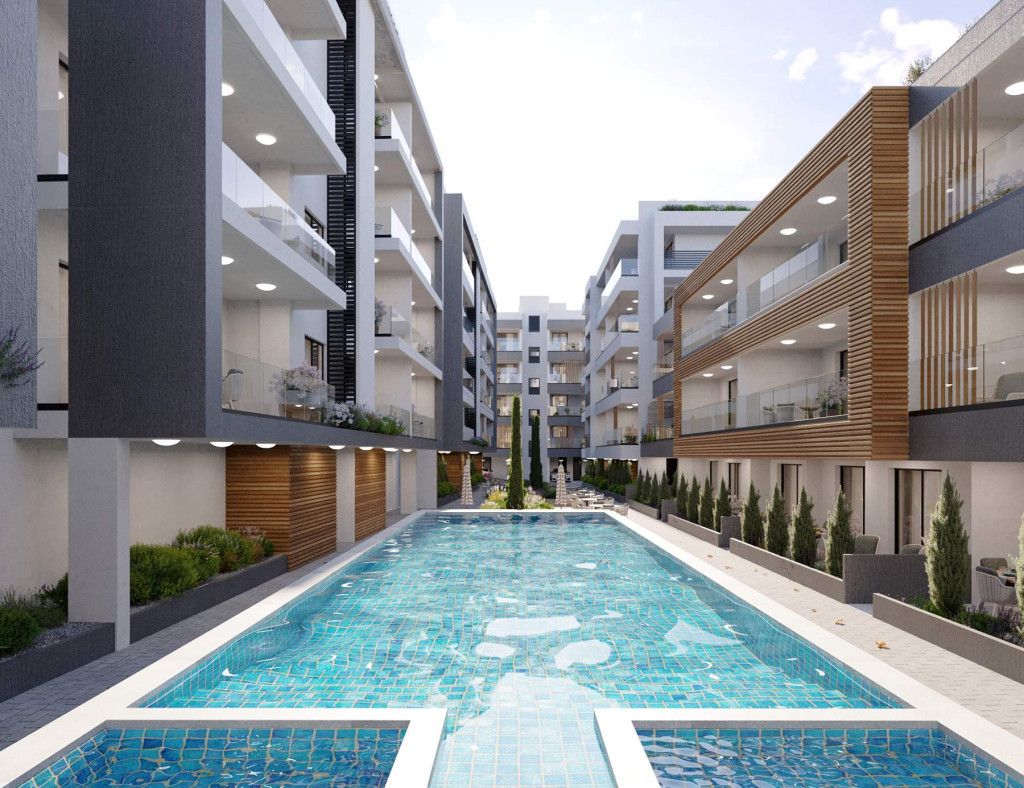 Апартаменты в Ларнаке, Кипр, 96 м² - фото 2