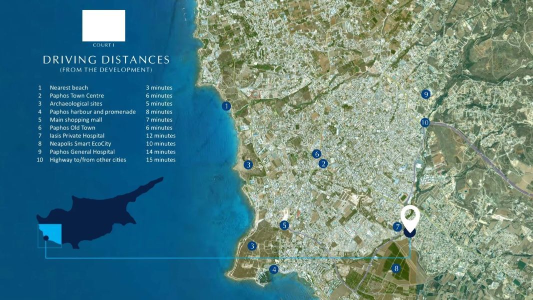 Апартаменты в Пафосе, Кипр, 134 м² - фото 3