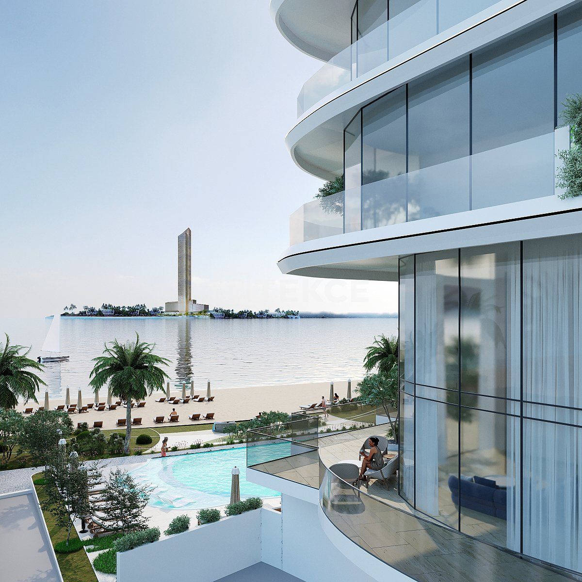 Апартаменты Остров Аль-Марджан, ОАЭ, 174 м² - фото 1