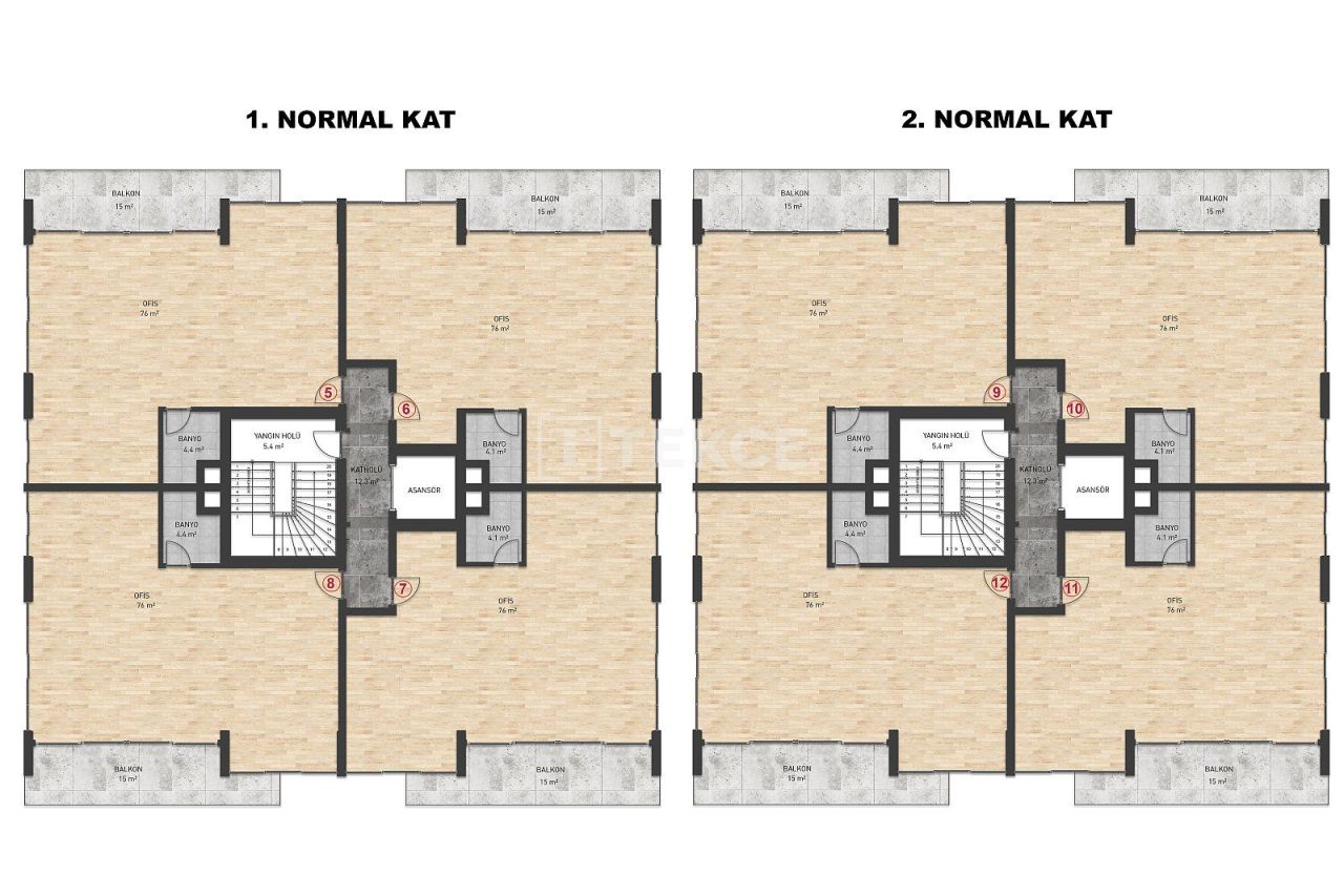 Офис в Ялове, Турция, 135 м² - фото 7