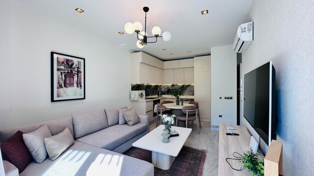 Квартира в Алании, Турция, 50 м² - фото 8