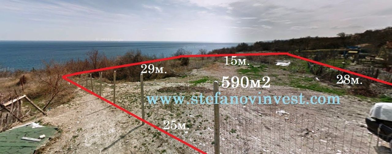Земля в Балчике, Болгария, 590 м² - фото 2