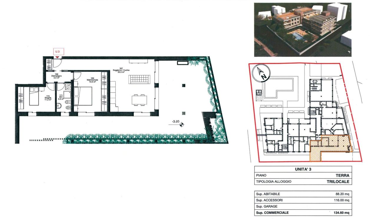 Апартаменты у озера Гарда, Италия, 134 м² - фото 14