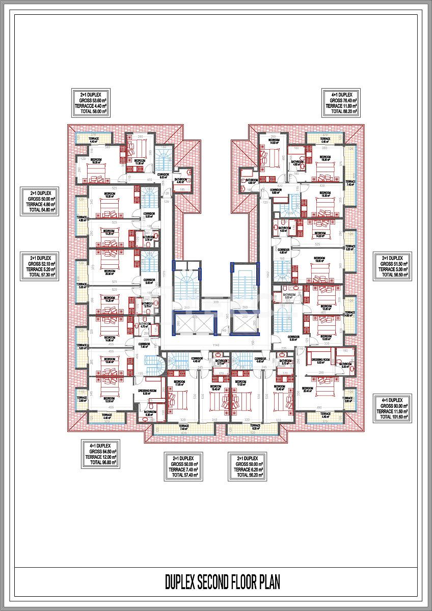 Апартаменты в Алании, Турция, 93 м² - фото 11