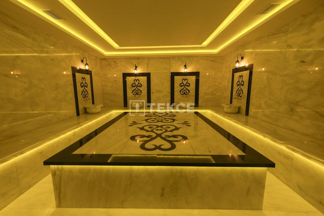 Апартаменты в Алании, Турция, 55 м² - фото 17