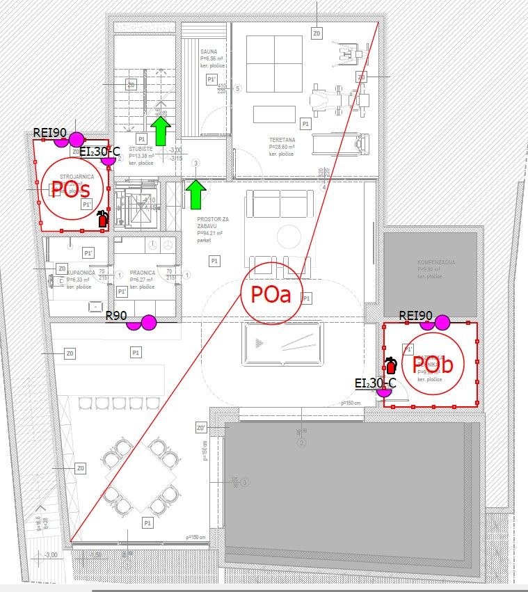 Вилла в Омише, Хорватия, 463 м² - фото 16