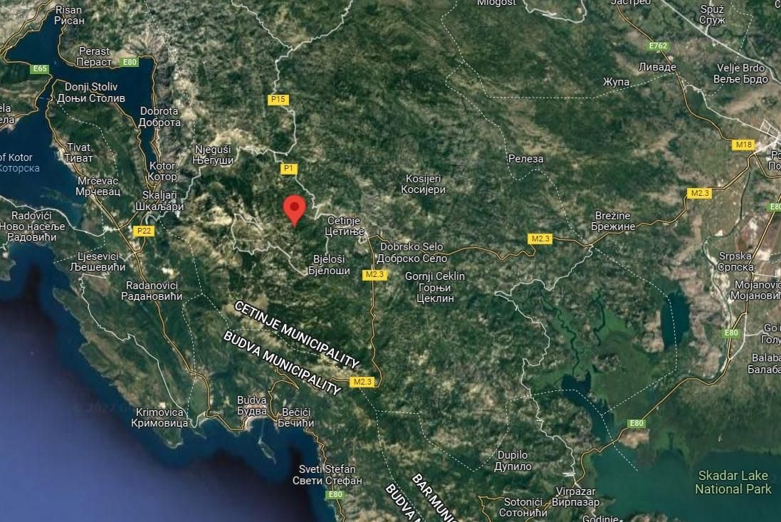 Земля в Цетине, Черногория, 3 397 м² - фото 1
