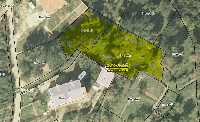 Земля в Дженовичах, Черногория, 1 024 м² - фото 2