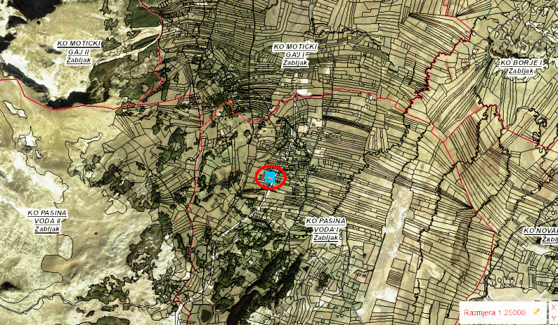 Земля в Жабляке, Черногория, 4 709 м² - фото 3