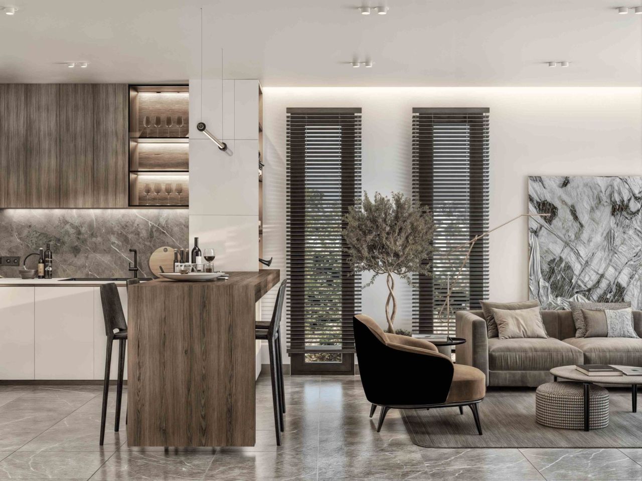 Апартаменты в Фамагусте, Кипр, 100 м² - фото 7