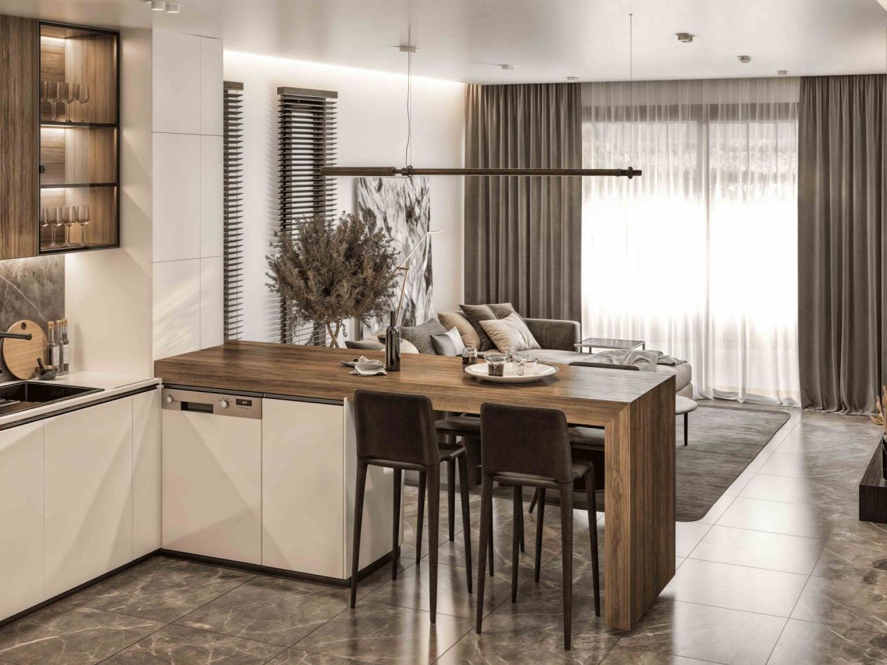 Апартаменты в Фамагусте, Кипр, 100 м² - фото 8