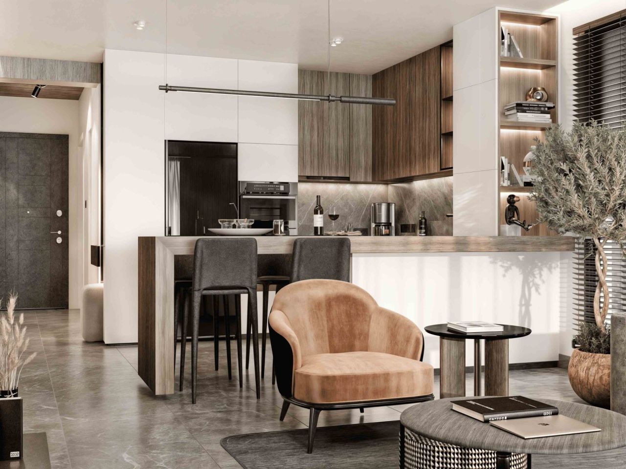 Апартаменты в Фамагусте, Кипр, 100 м² - фото 10