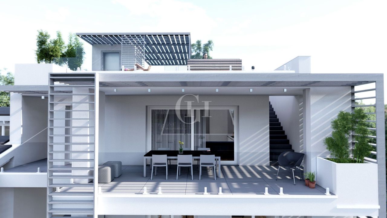 Пентхаус у озера Гарда, Италия, 156 м² - фото 6