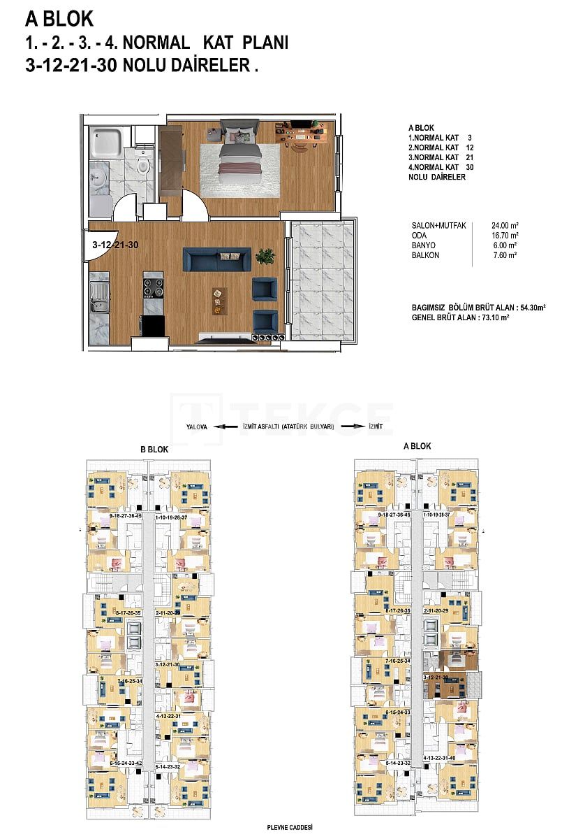 Пентхаус в Ялове, Турция, 198 м² - фото 18