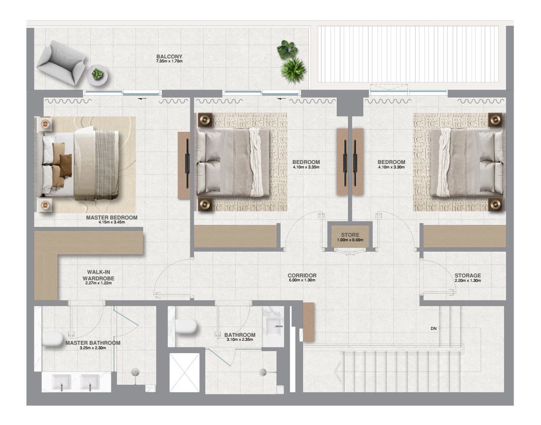Квартира в Дубае, ОАЭ, 146 м² - фото 11