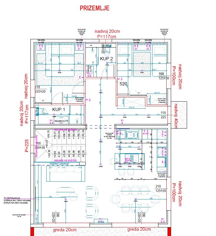 Вилла в Подстране, Хорватия, 320 м² - фото 18