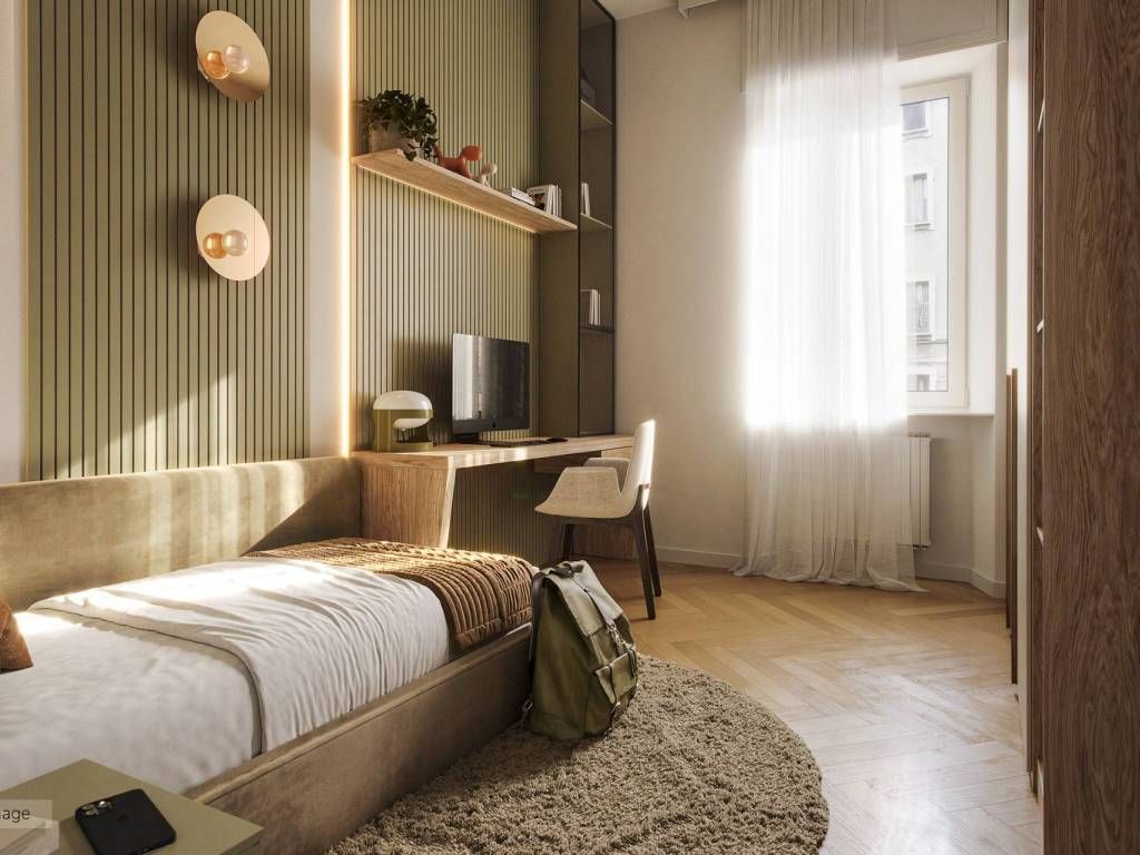 Апартаменты в Милане, Италия, 98 м² - фото 9