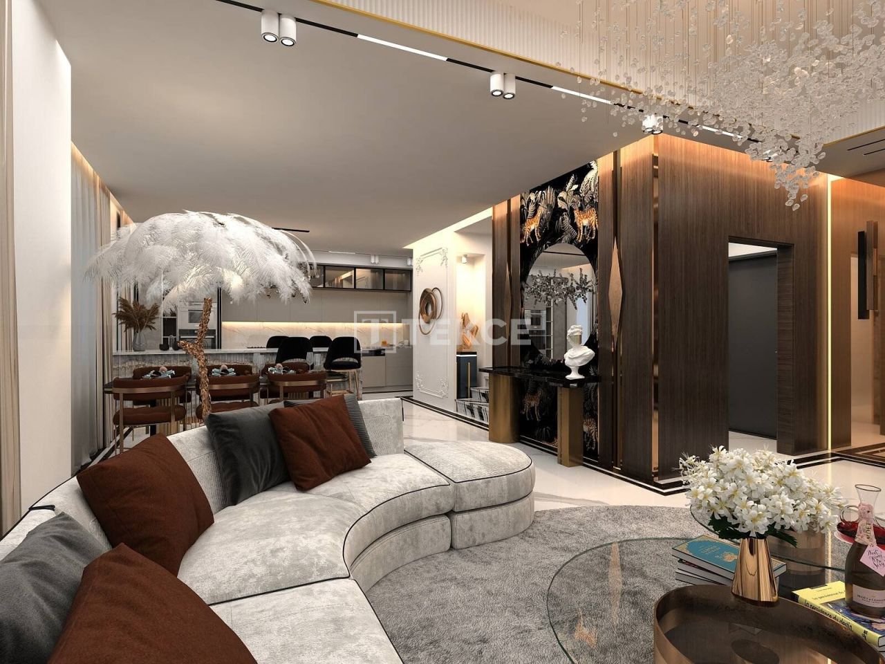 Апартаменты в Алании, Турция, 145 м² - фото 14