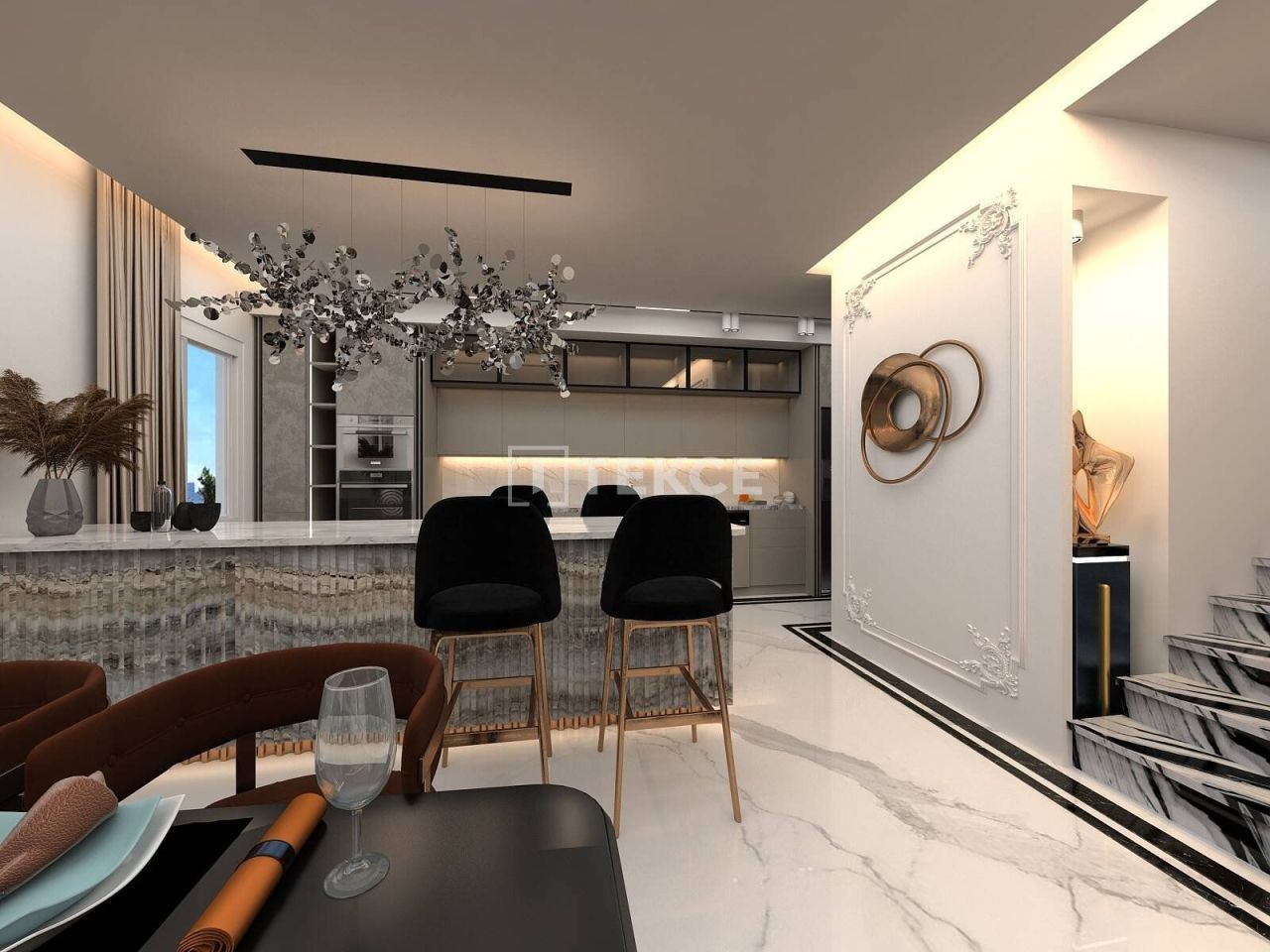 Апартаменты в Алании, Турция, 145 м² - фото 16