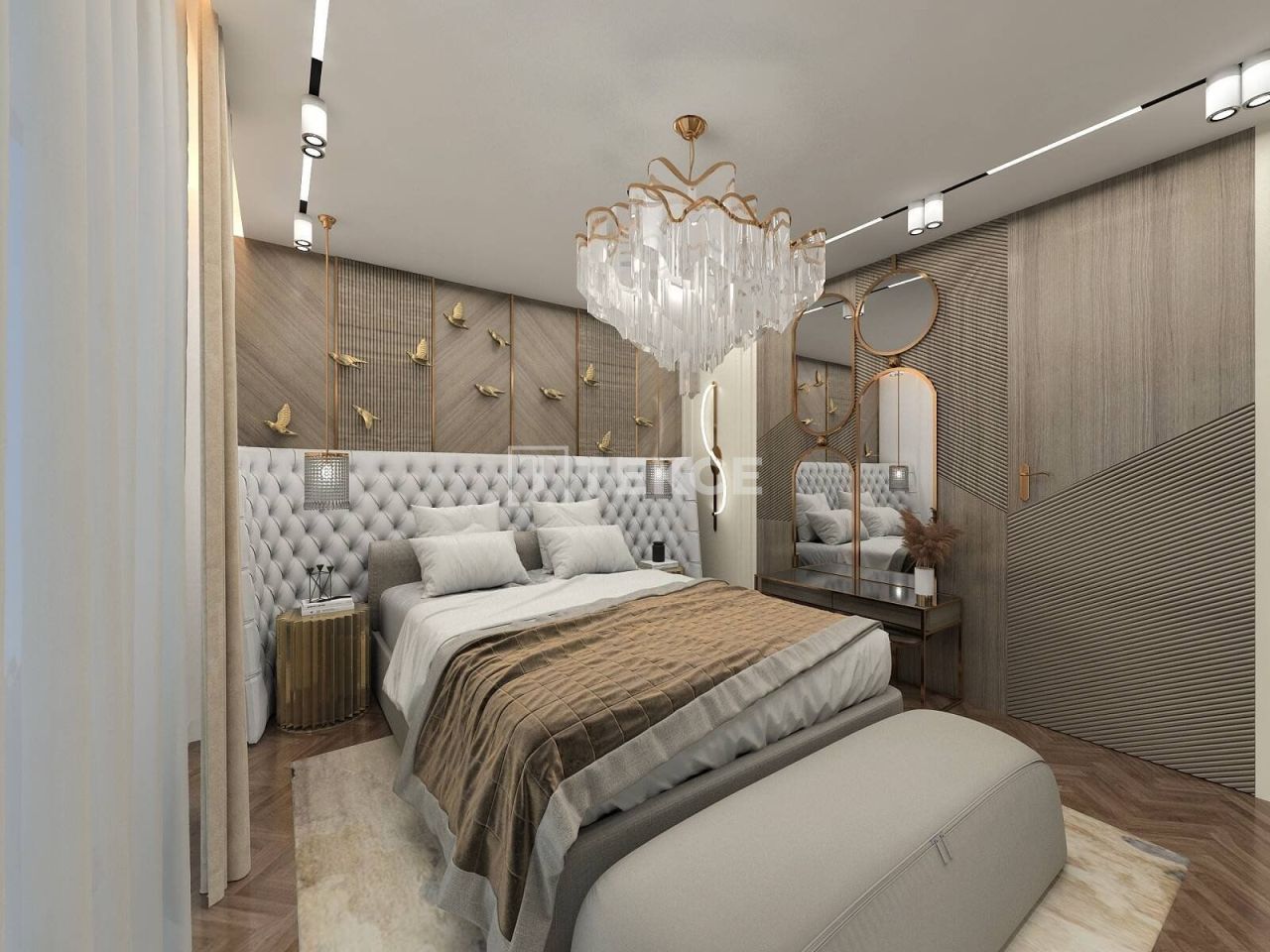 Апартаменты в Алании, Турция, 145 м² - фото 18