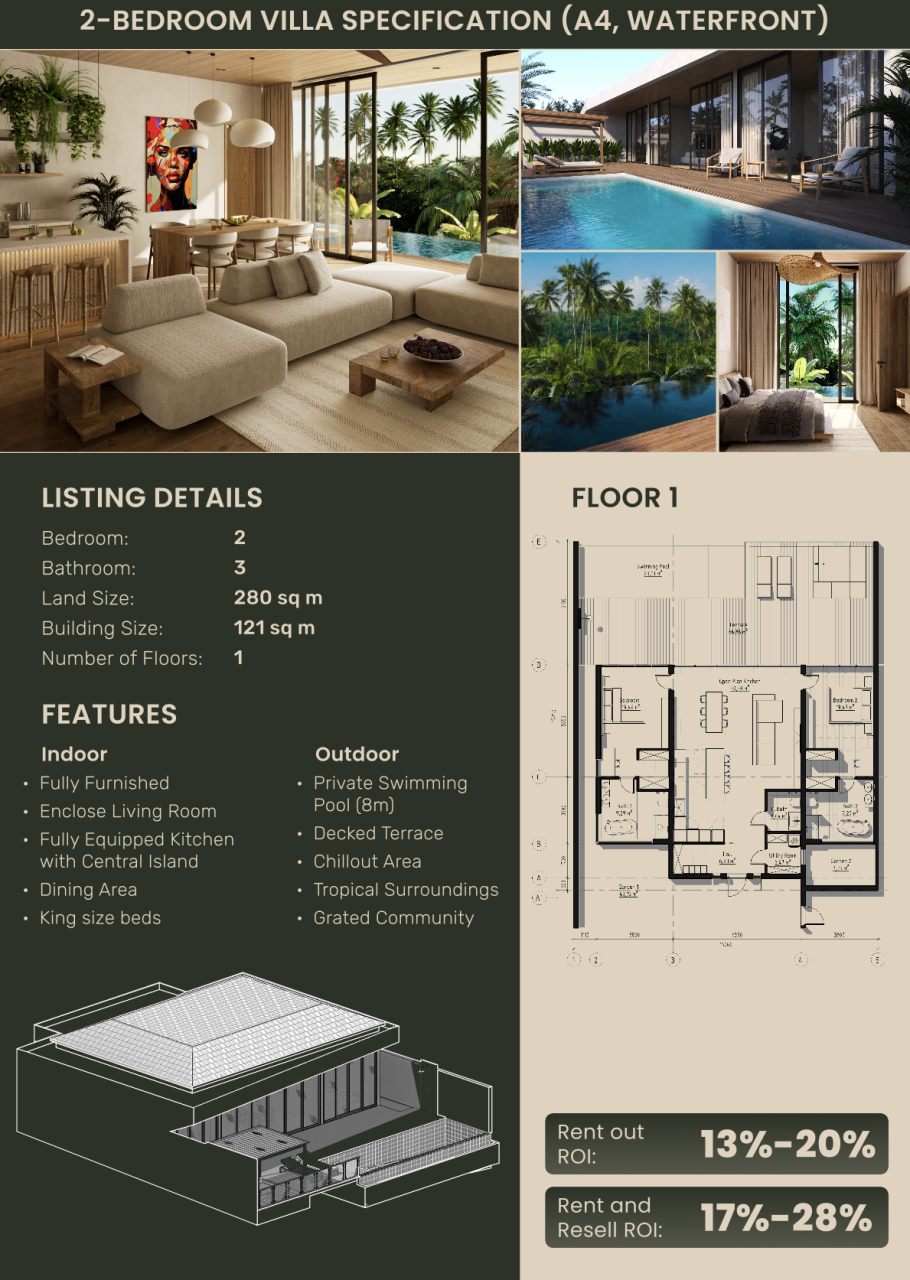 Вилла в Убуде, Индонезия, 121 м² - фото 12