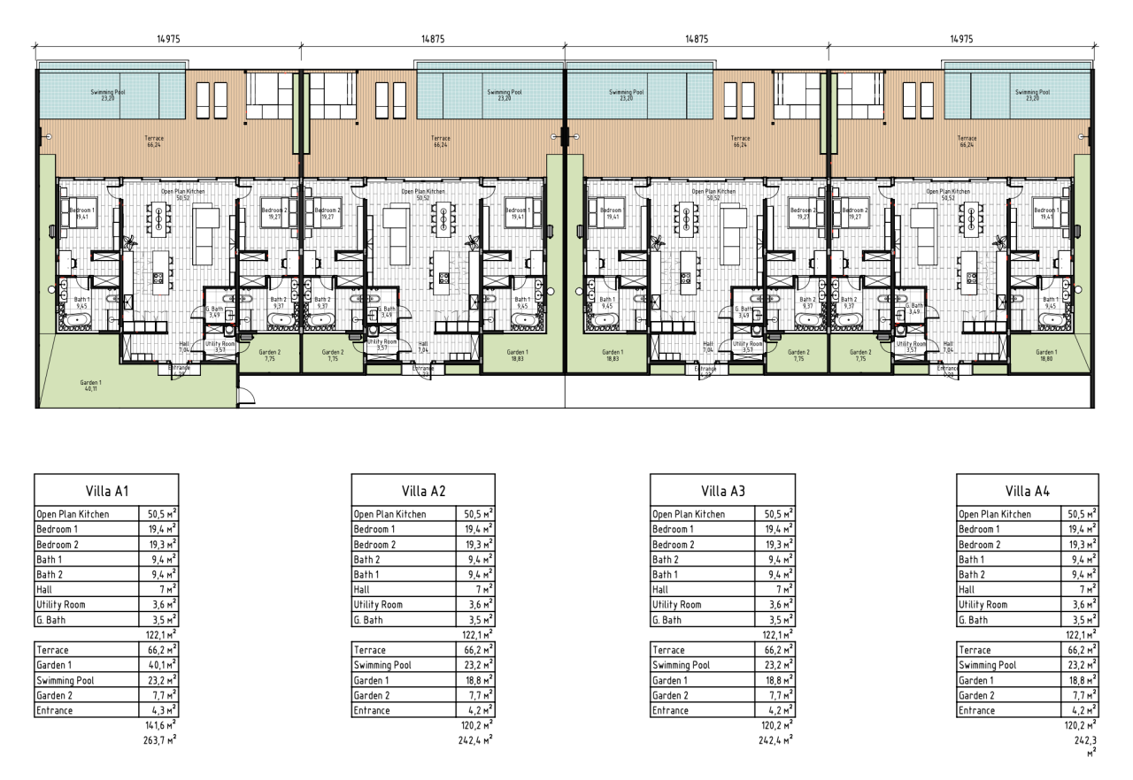 Вилла в Убуде, Индонезия, 210 м² - фото 15