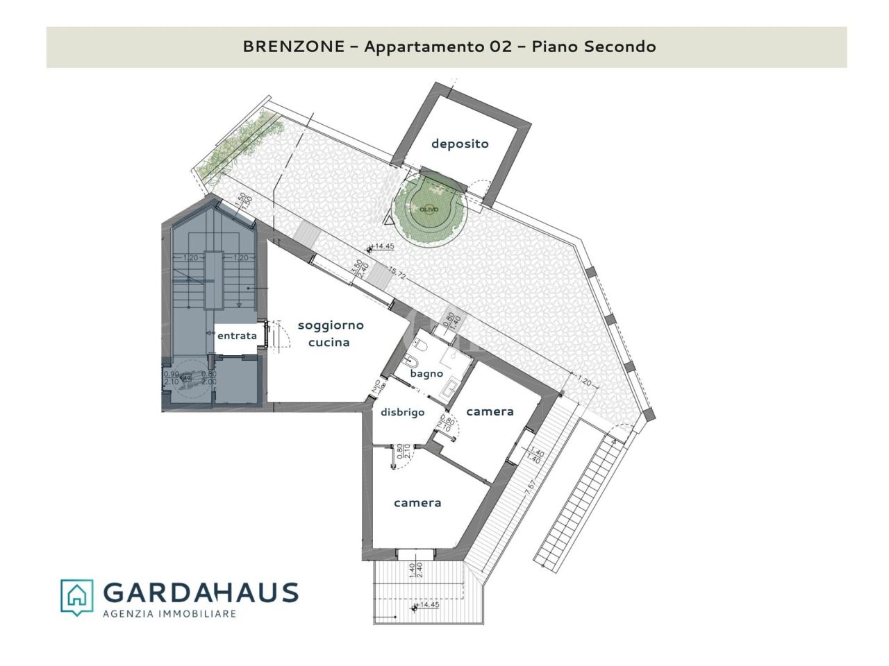 Апартаменты у озера Гарда, Италия, 116 м² - фото 11