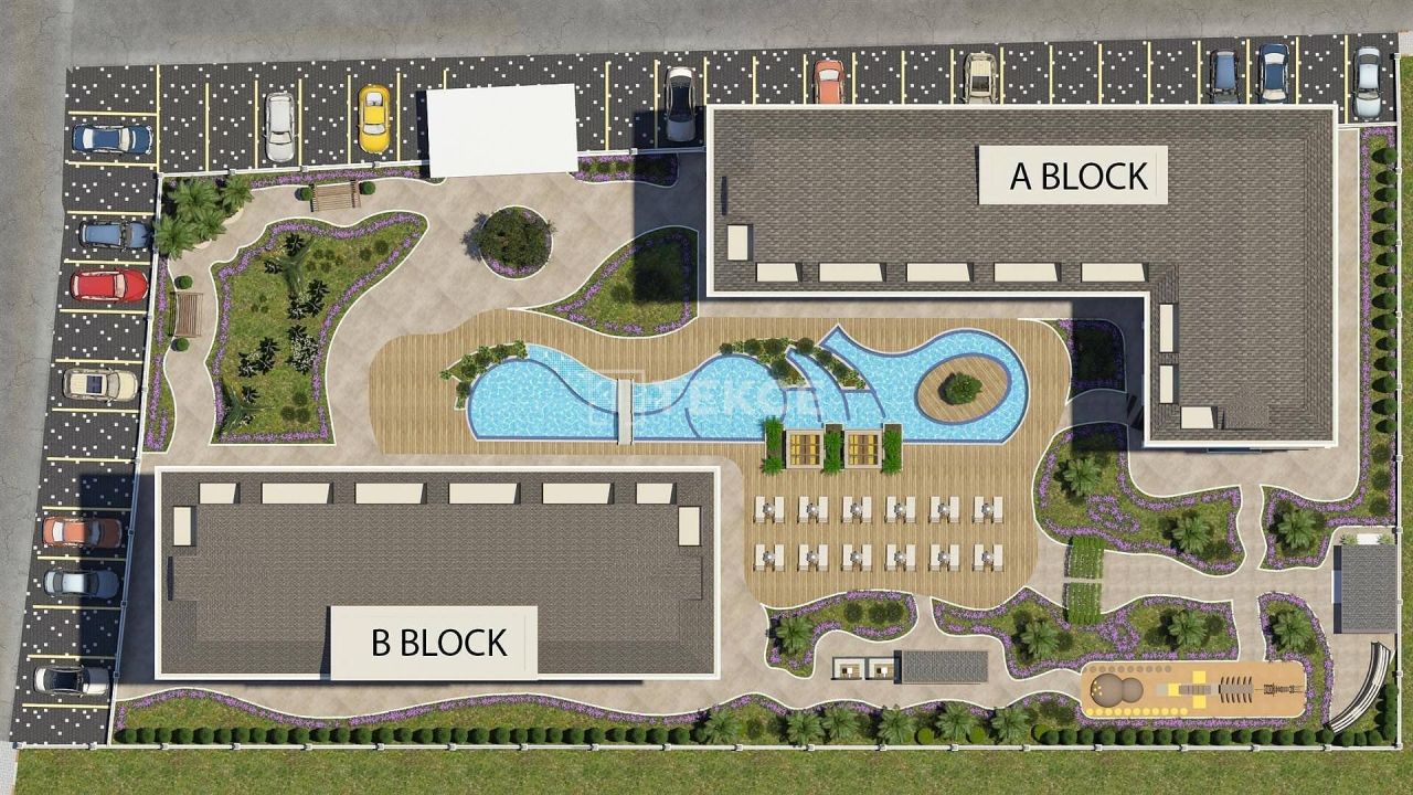 Апартаменты в Алании, Турция, 75 м² - фото 11