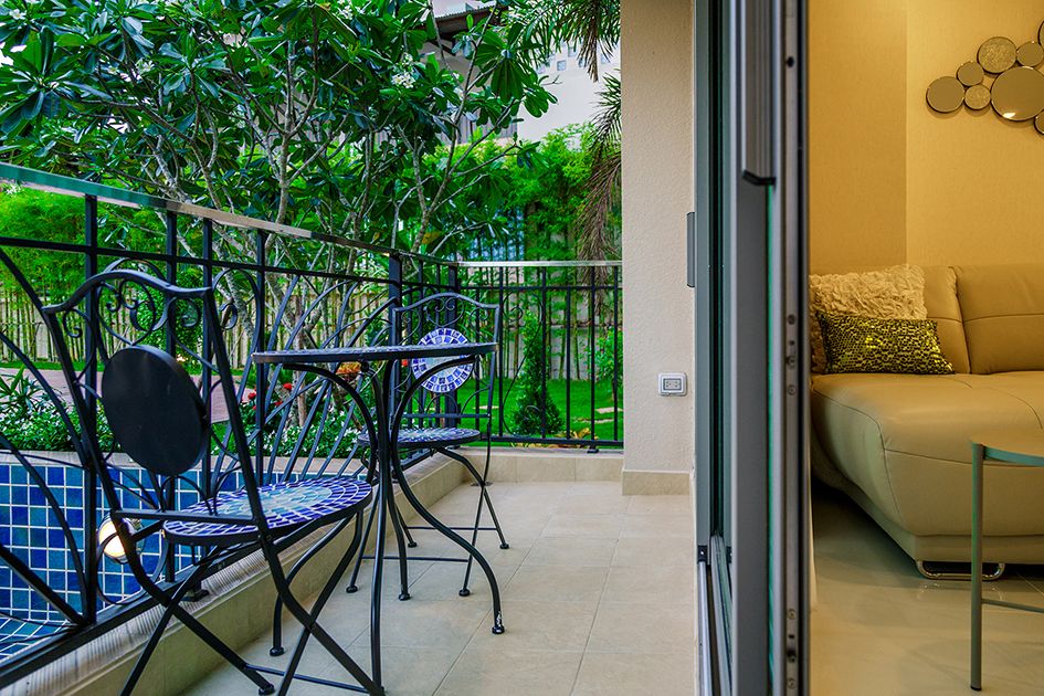 Апартаменты на пляже Вонгамат, Таиланд, 33.18 м² - фото 2