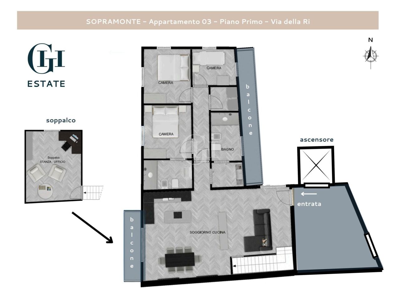 Пентхаус в Тренто, Италия, 140 м² - фото 15