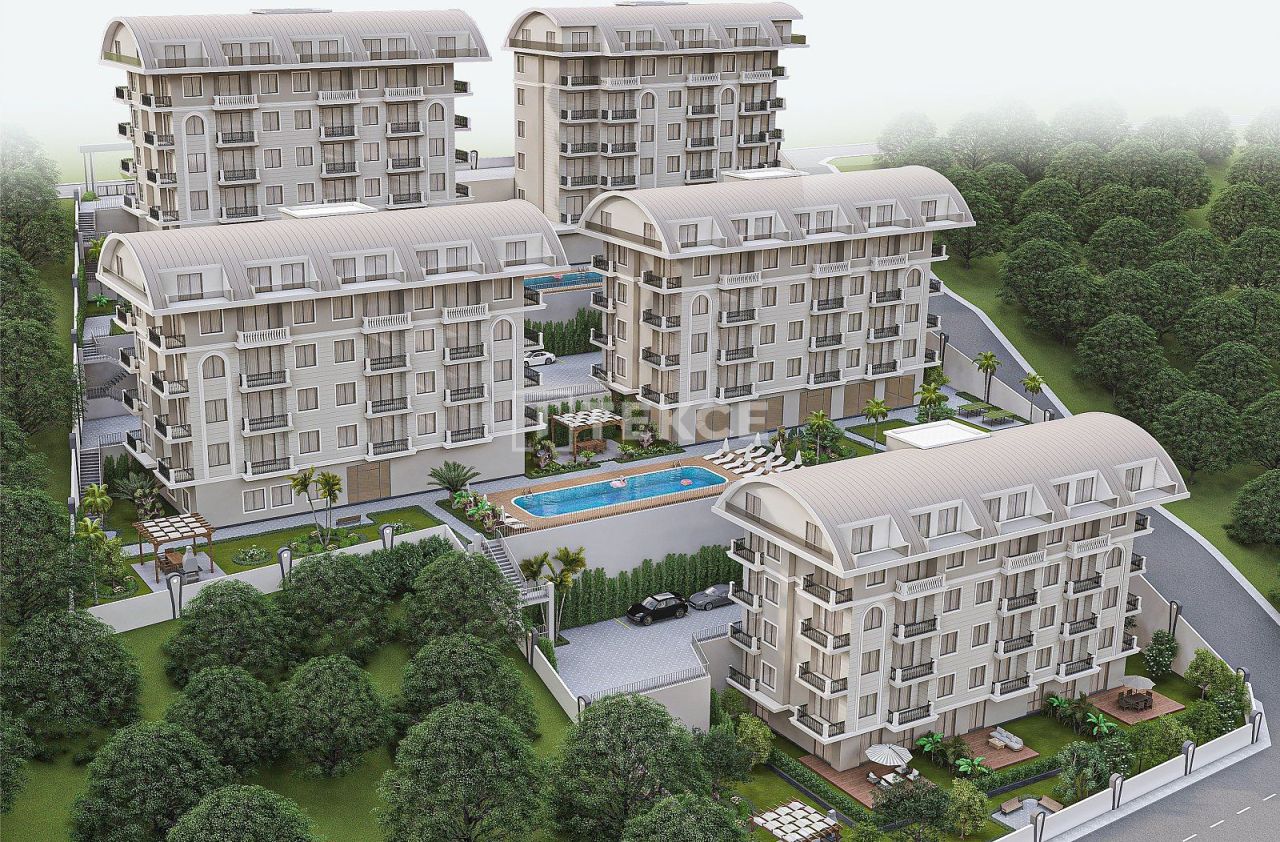 Апартаменты в Алании, Турция, 57 м² - фото 1