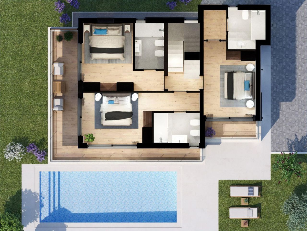 Вилла в Порече, Хорватия, 233 м² - фото 14