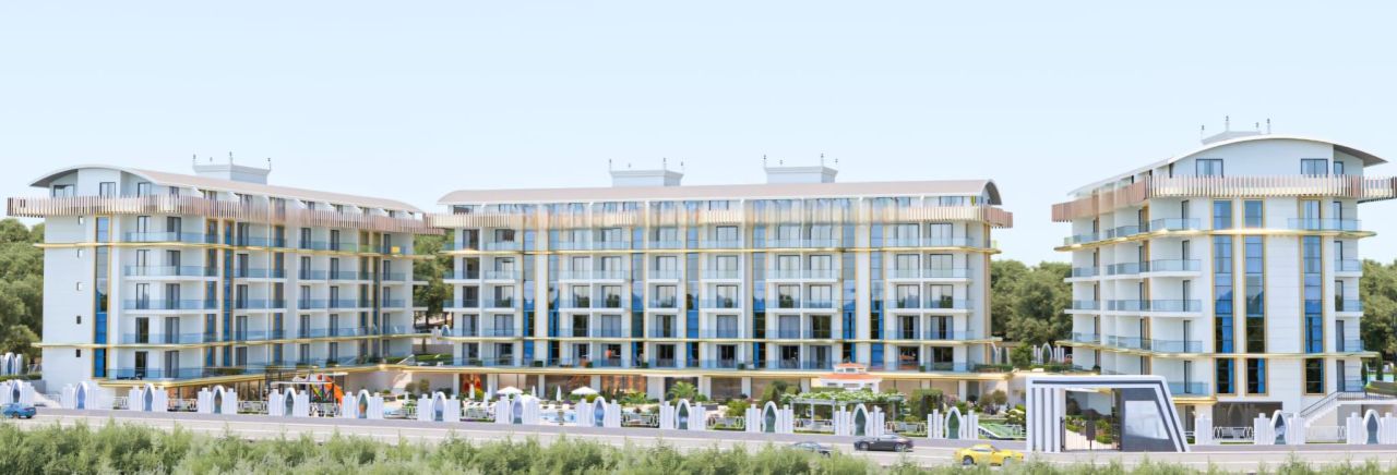 Квартира в Газипаше, Турция, 50 м² - фото 3