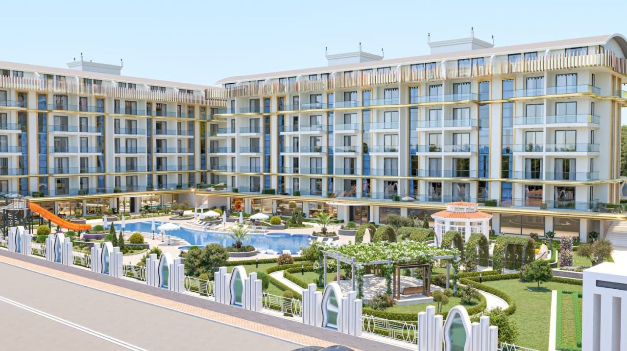 Квартира в Газипаше, Турция, 50 м² - фото 4