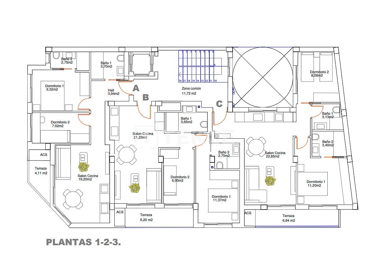 Пентхаус в Гуардамар-дель-Сегура, Испания, 105 м² - фото 15