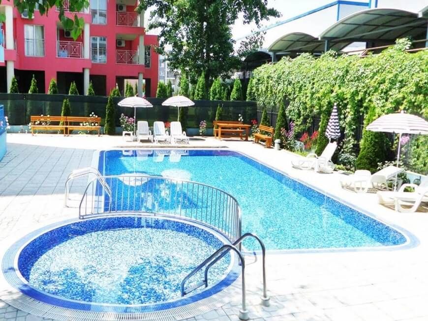 Апартаменты на Солнечном берегу, Болгария, 60 м² - фото 1