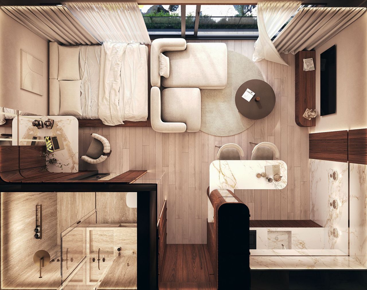 Апартаменты в Чангу, Индонезия, 35 м² - фото 10