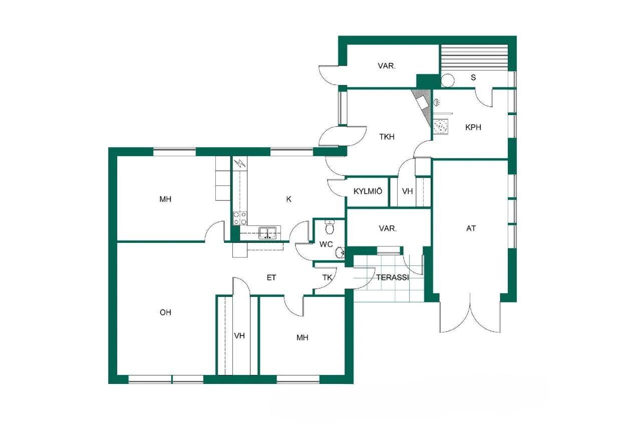 Дом в Сейняйоки, Финляндия, 106 м² - фото 2