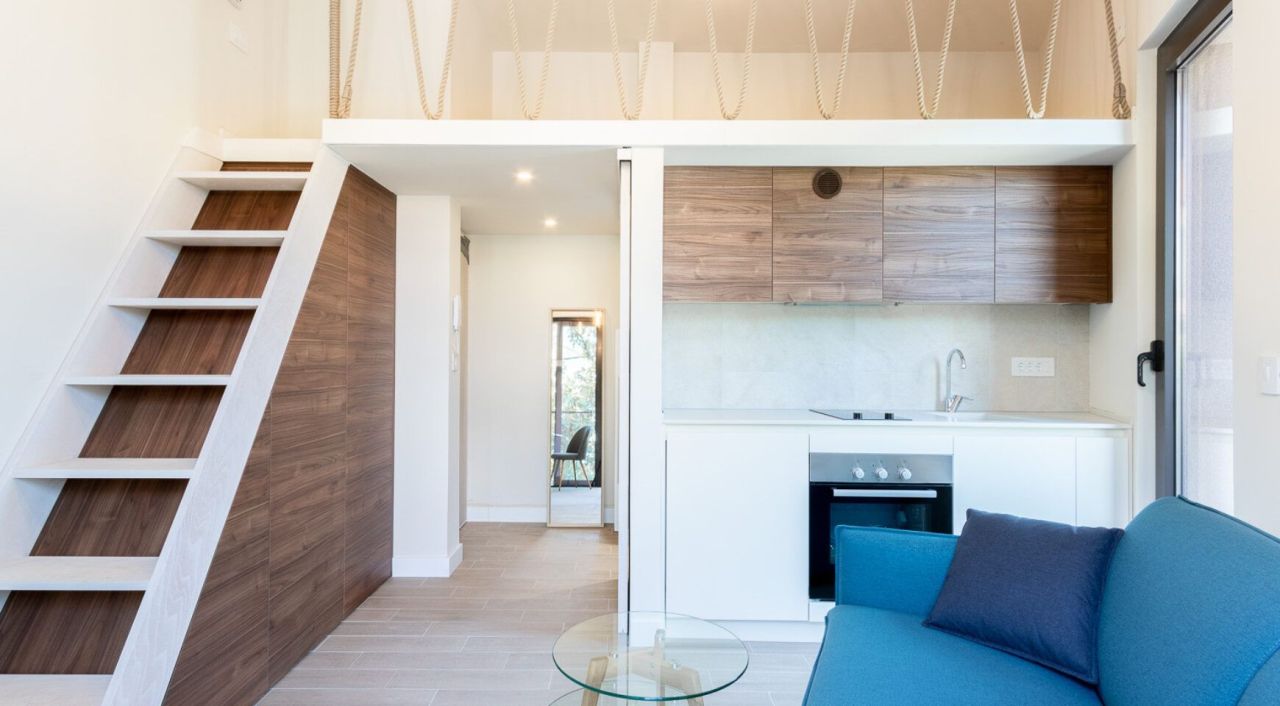 Студия в Тивате, Черногория, 26 м² - фото 2