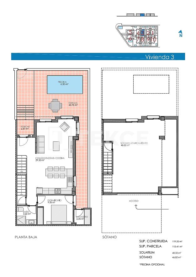 Вилла в Бигастро, Испания, 237 м² - фото 17