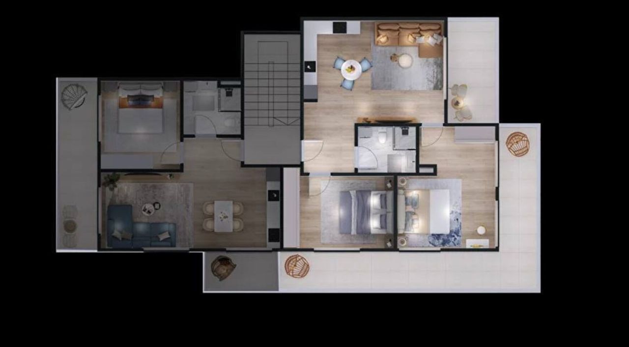 Квартира в Тивате, Черногория, 113 м² - фото 8