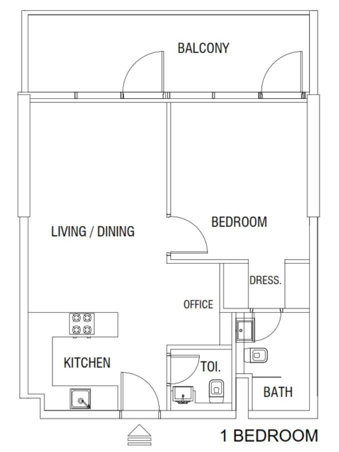 Квартира в Дубае, ОАЭ, 70 м² - фото 5
