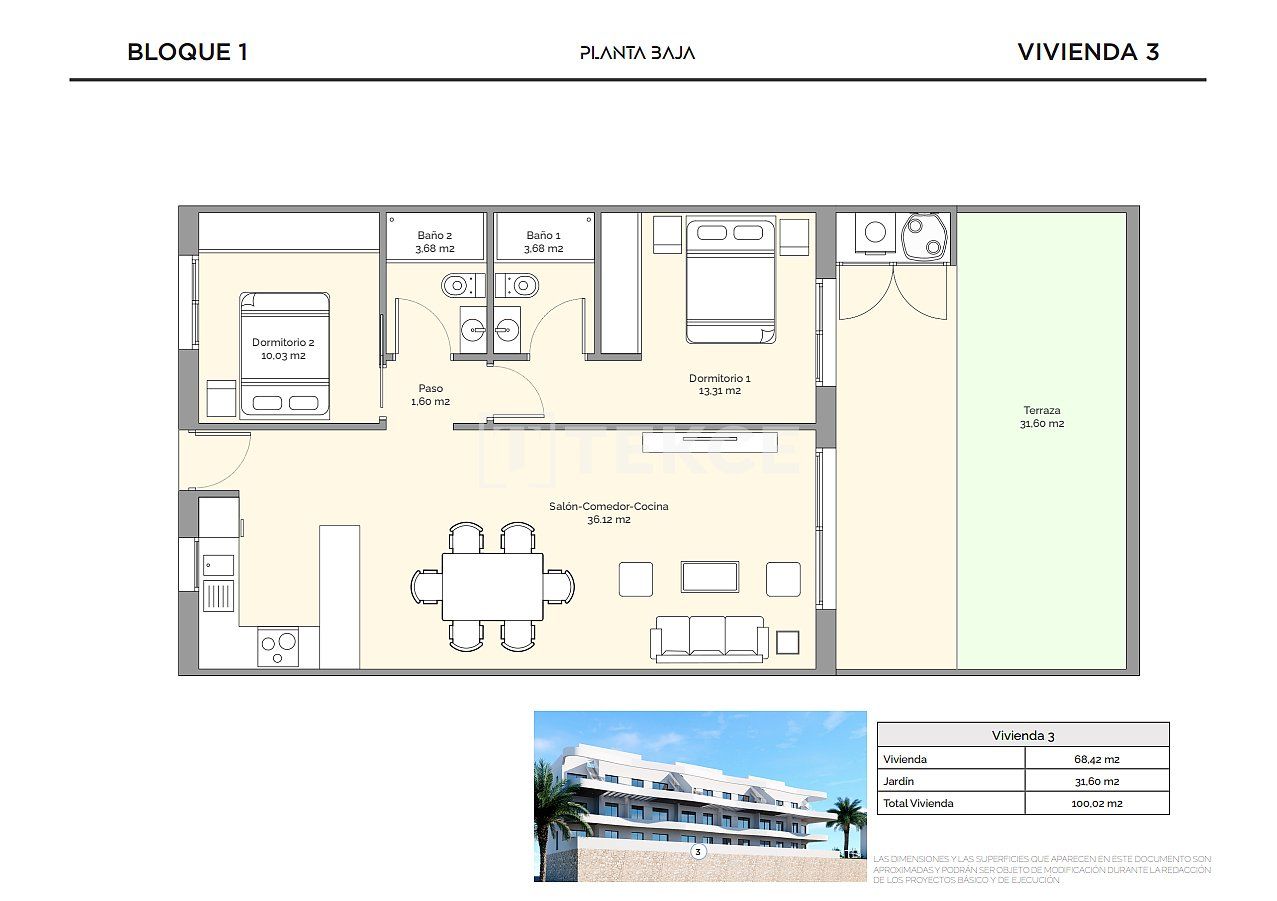 Пентхаус в Финестрате, Испания, 150 м² - фото 13