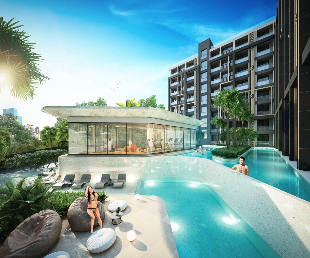 Студия в Паттайе, Таиланд, 25 м² - фото 19